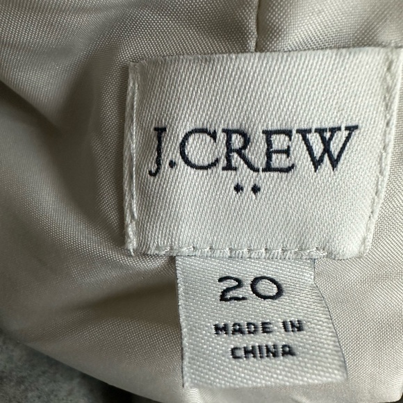 J. Crew Light Gray Women's Coat - Picture 2 of 6